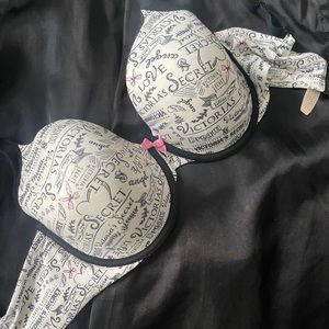Body By Victoria Perfect Coverage Bra - Victoria’s Secret Print - Size 36DDD
